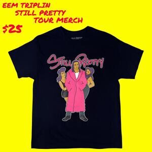 Eem Triplin Still Pretty Tour Merch T-Shirt - black
